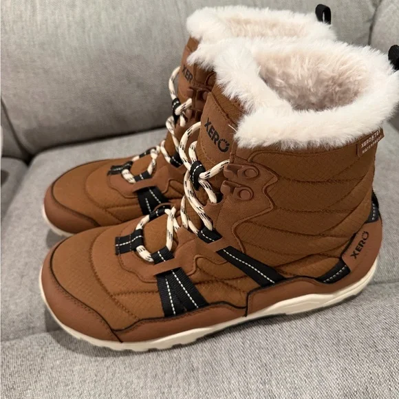 Xero Barefoot Women's Brown Winter Boots size 11 - Picture 2 of 3
